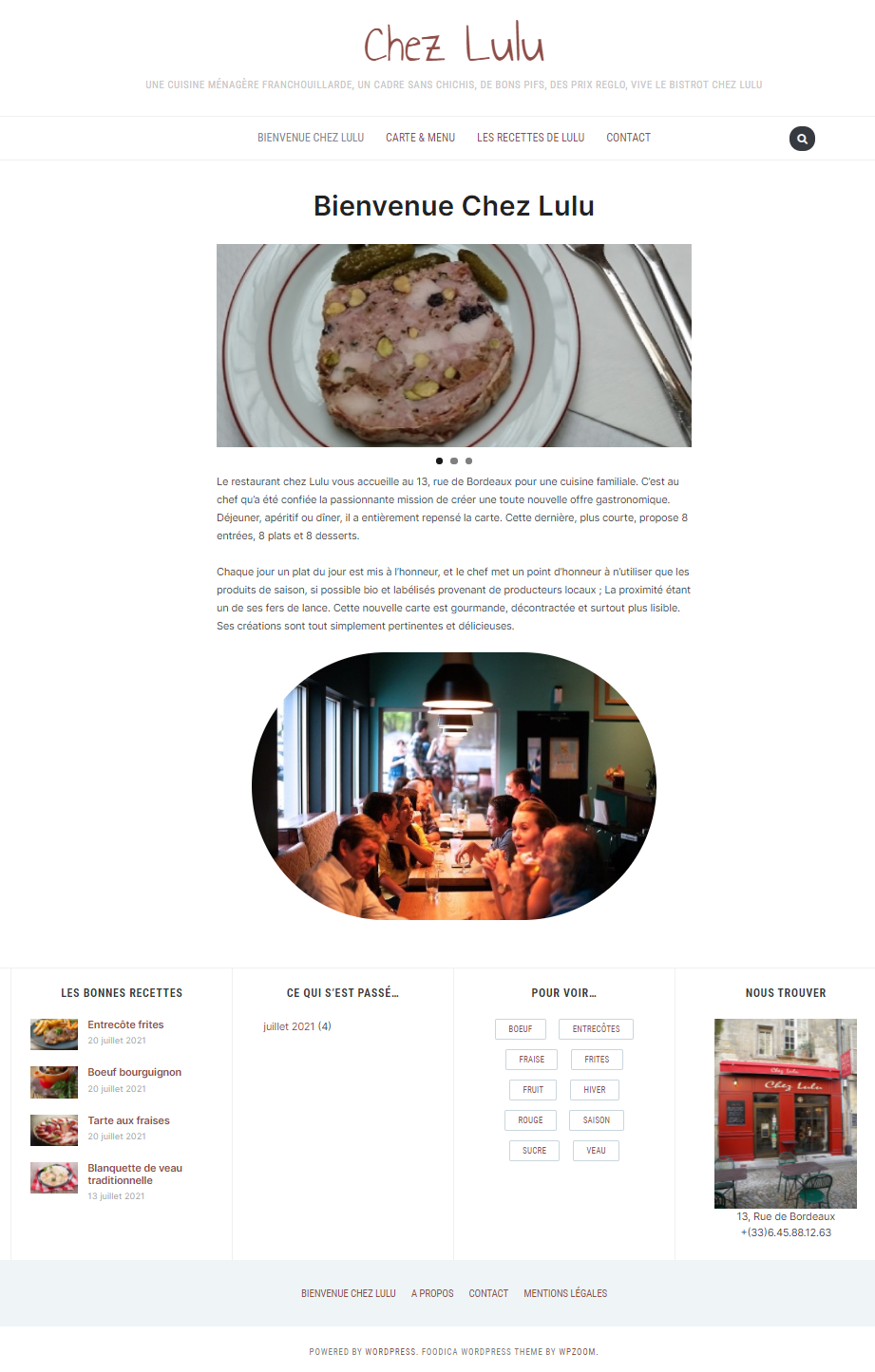 RestaurantWordPress